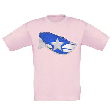 Kinder T-Shirt - The Frist weiss-blau 152-164