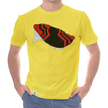 Herren T-Shirt - Spidey Riss dunkelblau-rot S