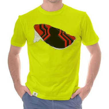 Herren T-Shirt - Spidey Riss dunkelblau-rot S