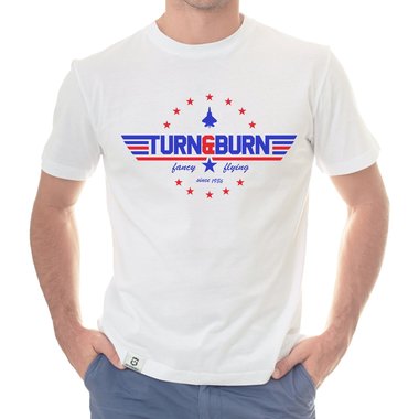 Herren T-Shirt - Turn and Burn