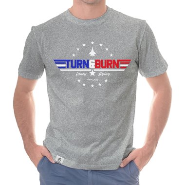 Herren T-Shirt - Turn and Burn