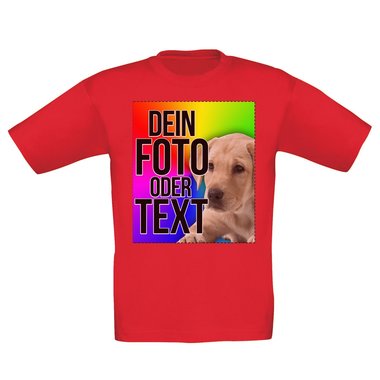 Dein individuelles T-Shirt mit deinem Bild und Text! Damen T-Shirt - dunkelblau M