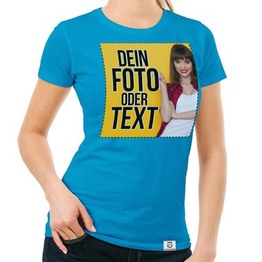 Dein individuelles T-Shirt mit deinem Bild und Text! Kinder T-Shirt - weiss 152-164