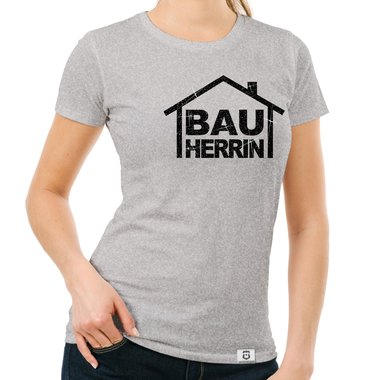 Damen Bauherrinnen Shirts - Rundhals und V-Neck - Glitzer V-Neck weiss-schwarzglitzer XXL