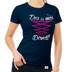 Damen Oktoberfest Shirts - Rundhals, U-Boot und...