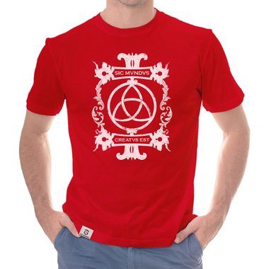 Herren T-Shirt - Sic mundus creatus est