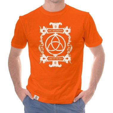 Herren T-Shirt - Sic mundus creatus est