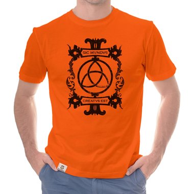 Herren T-Shirt - Sic mundus creatus est