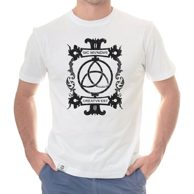 Herren T-Shirt - Sic mundus creatus est