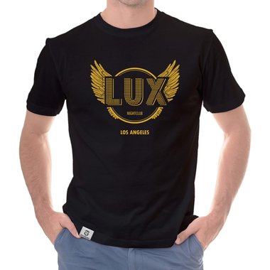 Herren T-Shirts - Mit whlbaren Gaming, Film & Serien Motiven Arc-Reactor-Riss S