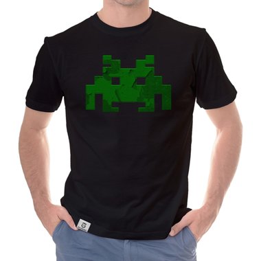 Herren T-Shirts - Mit whlbaren Gaming, Film & Serien Motiven Arc-Reactor-Riss S