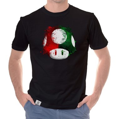 Herren T-Shirts - Mit whlbaren Gaming, Film & Serien Motiven Arc-Reactor-Riss S