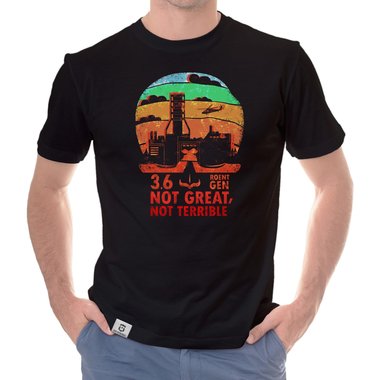 Herren T-Shirts - Mit whlbaren Gaming, Film & Serien Motiven Arc-Reactor-Riss S
