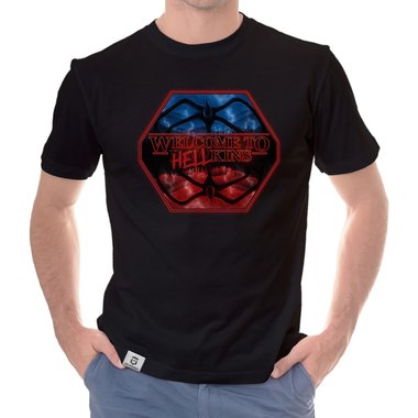 Herren T-Shirts - Mit whlbaren Gaming, Film & Serien Motiven Arc-Reactor-Riss S