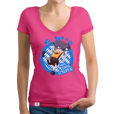 Oktoberfest T-Shirts - Oans, Zwoa, Gsuffa! - Herren & Damen Outfit Herren dunkelblau S