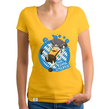 Oktoberfest T-Shirts - Oans, Zwoa, Gsuffa! - Herren & Damen Outfit Herren dunkelblau S