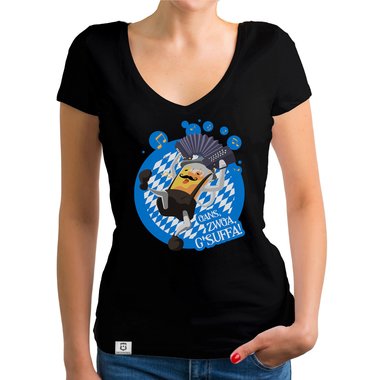 Oktoberfest T-Shirts - Oans, Zwoa, Gsuffa! - Herren & Damen Outfit Herren dunkelblau S