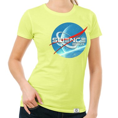 Space T-Shirts - Science Bitch - Herren & Damen Outfit Herren dunkelblau S