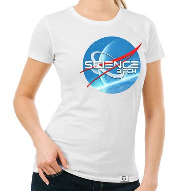 Space T-Shirts - Science Bitch - Herren & Damen Outfit Herren dunkelblau S