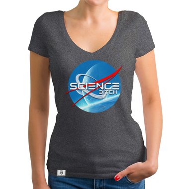 Space T-Shirts - Science Bitch - Herren & Damen Outfit Herren dunkelblau S