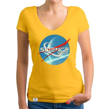 Space T-Shirts - Science Bitch - Herren & Damen Outfit Herren dunkelblau S