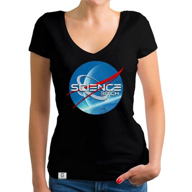 Space T-Shirts - Science Bitch - Herren & Damen Outfit Herren dunkelblau S