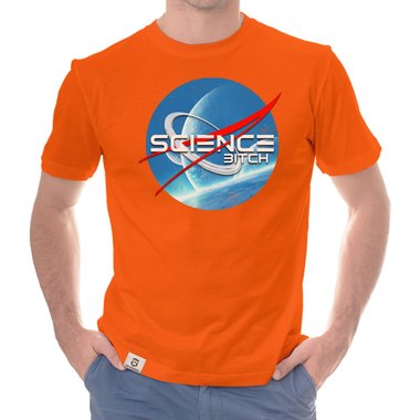 Space T-Shirts - Science Bitch - Herren & Damen Outfit Herren dunkelblau S