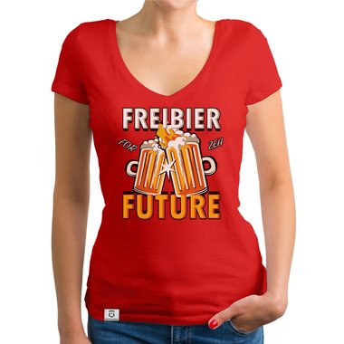 Demo Fun T-Shirts - Freibier for Future - Herren und Damen Outfit