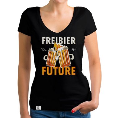 Demo Fun T-Shirts - Freibier for Future - Herren und Damen Outfit