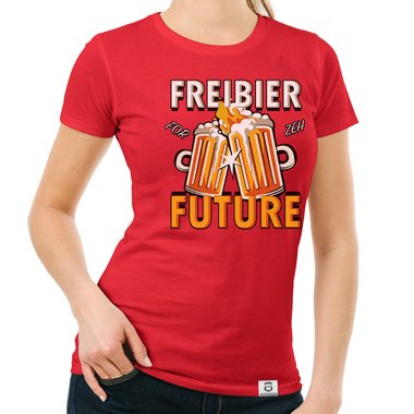 Demo Fun T-Shirts - Freibier for Future - Herren und Damen Outfit