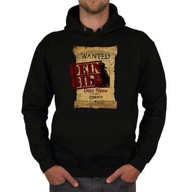 Designe deinen Hoodie - Herren, Damen & Kinder - Dein Bild in coolen Rahmen - Geschenk fr Familien, Freunde und Prchen