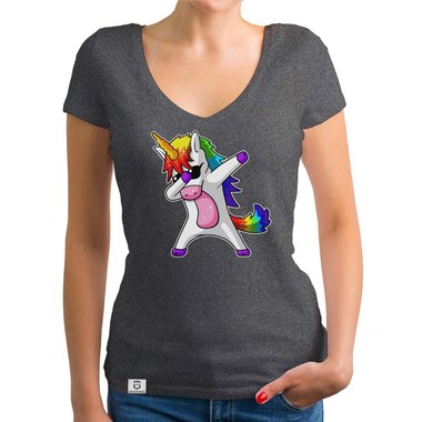 Damen und Kinder T-Shirts und Tops - Dabbing Einhorn - Whlbare Shirt-Farben und viele Gren von XS - XXL