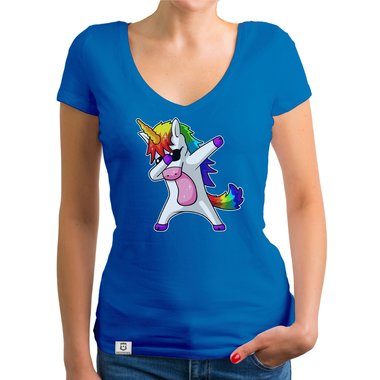 Damen und Kinder T-Shirts und Tops - Dabbing Einhorn - Whlbare Shirt-Farben und viele Gren von XS - XXL
