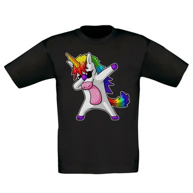 Damen und Kinder T-Shirts und Tops - Dabbing Einhorn - Whlbare Shirt-Farben und viele Gren von XS - XXL