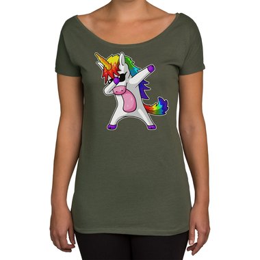 Damen und Kinder T-Shirts und Tops - Dabbing Einhorn - Whlbare Shirt-Farben und viele Gren von XS - XXL