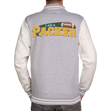 Herren College Jacken Kollektion - I am a Patriot/Packer und viele mehr - Whle deine Football-Mannschaft aus!