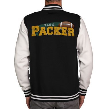 Herren College Jacken Kollektion - I am a Patriot/Packer und viele mehr - Whle deine Football-Mannschaft aus!