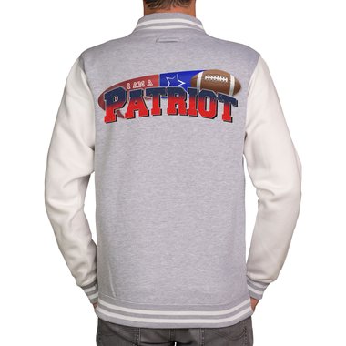 Herren College Jacken Kollektion - I am a Patriot/Packer und viele mehr - Whle deine Football-Mannschaft aus!