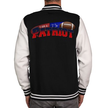 Herren College Jacken Kollektion - I am a Patriot/Packer und viele mehr - Whle deine Football-Mannschaft aus!