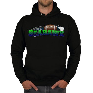 American Football Herren Hoodie - I am a Patriot/Packer und viele weitere Mannschaften - Whle dein Lieblings-Football-Team!