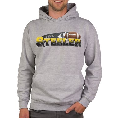American Football Herren Hoodie - I am a Patriot/Packer und viele weitere Mannschaften - Whle dein Lieblings-Football-Team!
