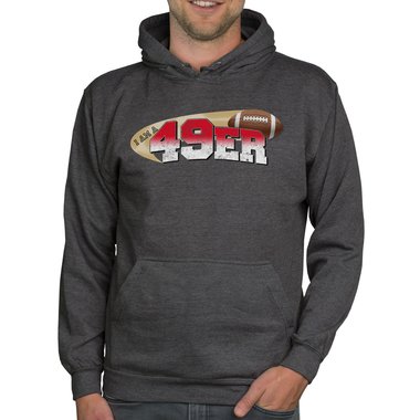 American Football Herren Hoodie - I am a Patriot/Packer und viele weitere Mannschaften - Whle dein Lieblings-Football-Team!