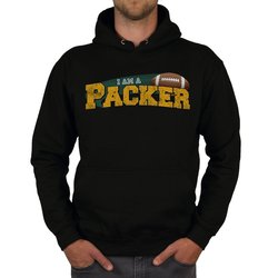 American Football Herren Hoodie - I am a Patriot/Packer...