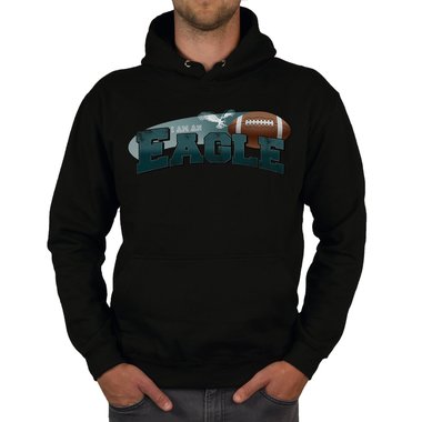 American Football Herren Hoodie - I am a Patriot/Packer und viele weitere Mannschaften - Whle dein Lieblings-Football-Team! dunkelgrau-49er XS