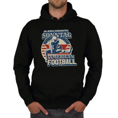 An Jedem Verdammten Sonntag Herren American Football T-Shirt 