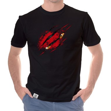 Halloween/ Horror T-Shirt Kollektion - Damen und Herren T-Shirts Damen-schwarz-Monster XS