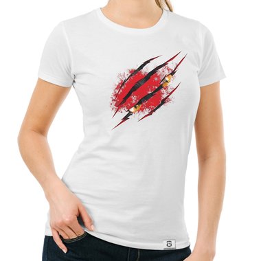Halloween/ Horror T-Shirt Kollektion - Damen und Herren T-Shirts Damen-schwarz-Monster XS
