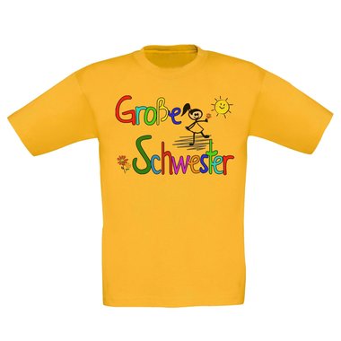 Kinder T-Shirt und Hoodie Kollektion - Groe & Kleine Schwester - Partnerlook fr Geschwister Pullover und Shirt dunkelblau-Hoodie-groe-Schwester 80-92