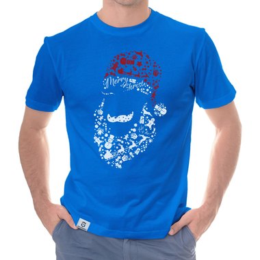 Weihnachts T-Shirt Kollektion - Damen, Herren und Kinder - Familien Chirstmas Shirts dunkelblau-Damen-Rund S