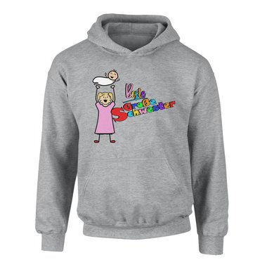 Kinder T-Shirt und Hoodie Kollektion - Beste Große Schwester - Outfit für stolze Geschwister Pullover und Shirt